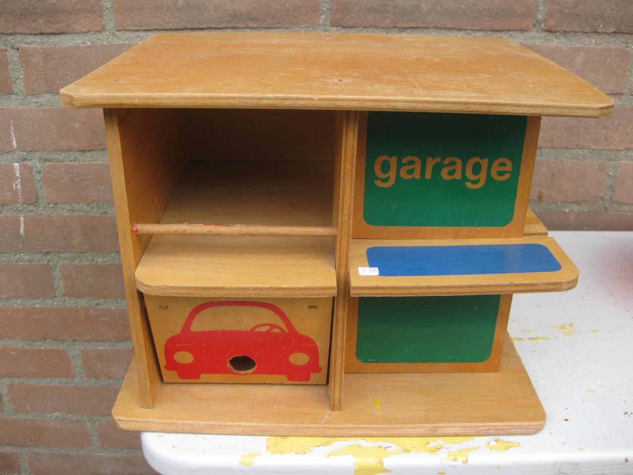 LEUKE HOUTEN SPEELGOED GARAGE