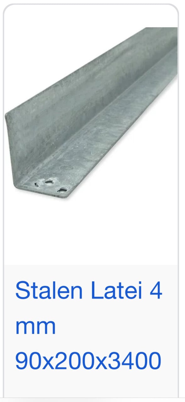 Verzinkte latei