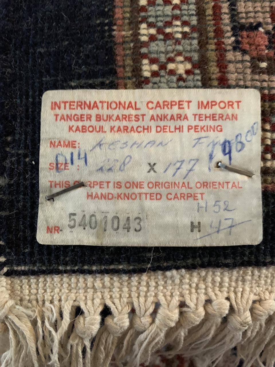 ✨Schitterend Sfeervol Handgeknoopt Keshan Vloerkleed ✨Perzisch✨