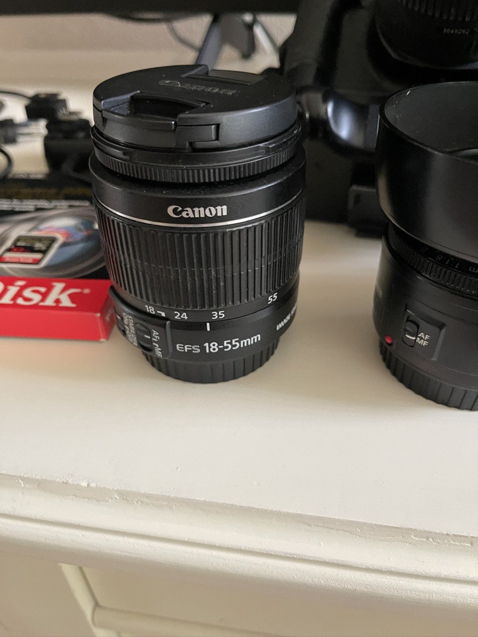 Tekoop complete foto toestel canon eos 1200d