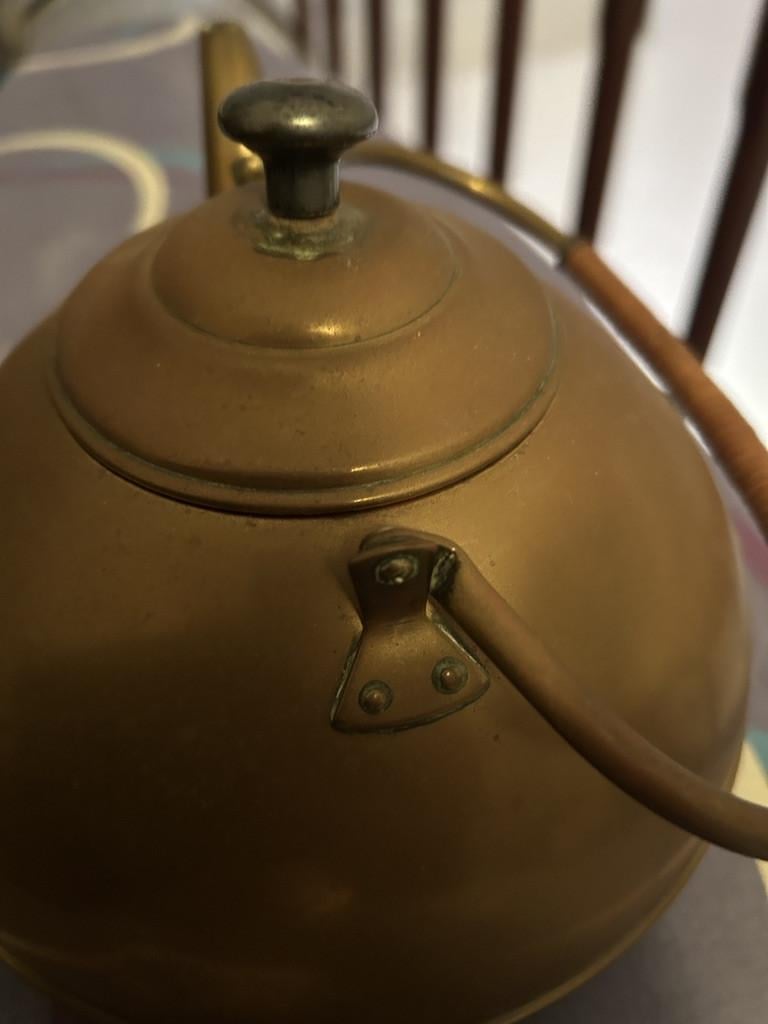 Koperen ketel gemerkt