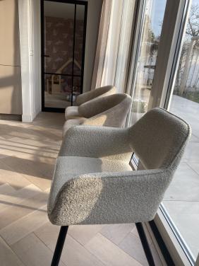 4x eetkamerstoel (karwei) te koop