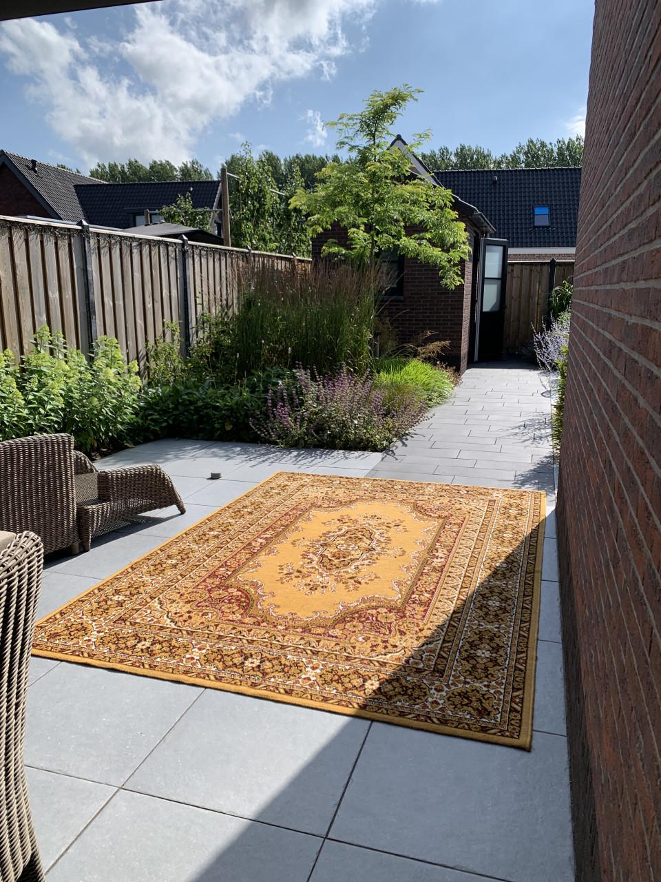 💐Onwijs Leuk Okergeel Vintage Vloerkleed in NIEUWSTAAT💐