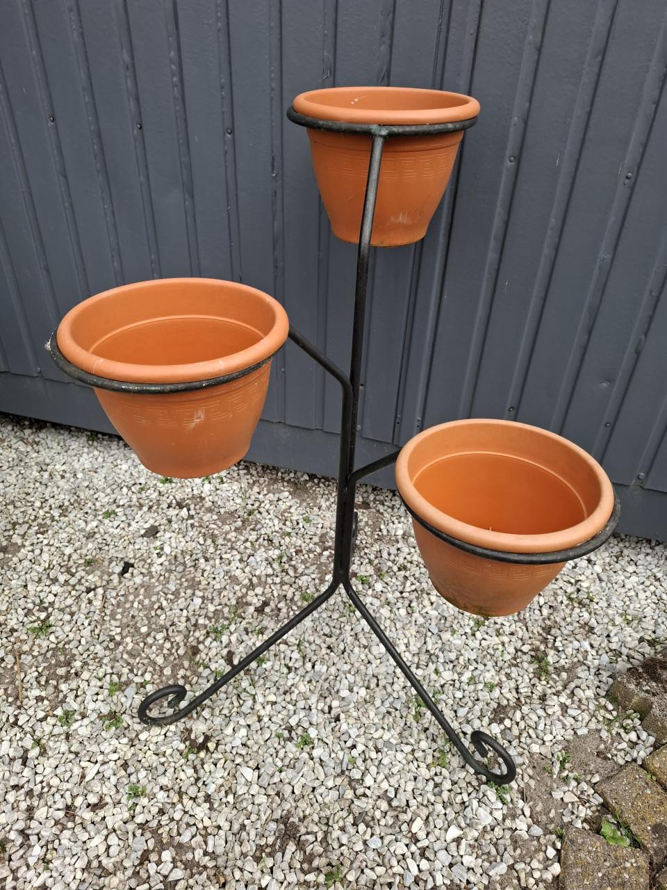 Gietijzeren plantenhouder