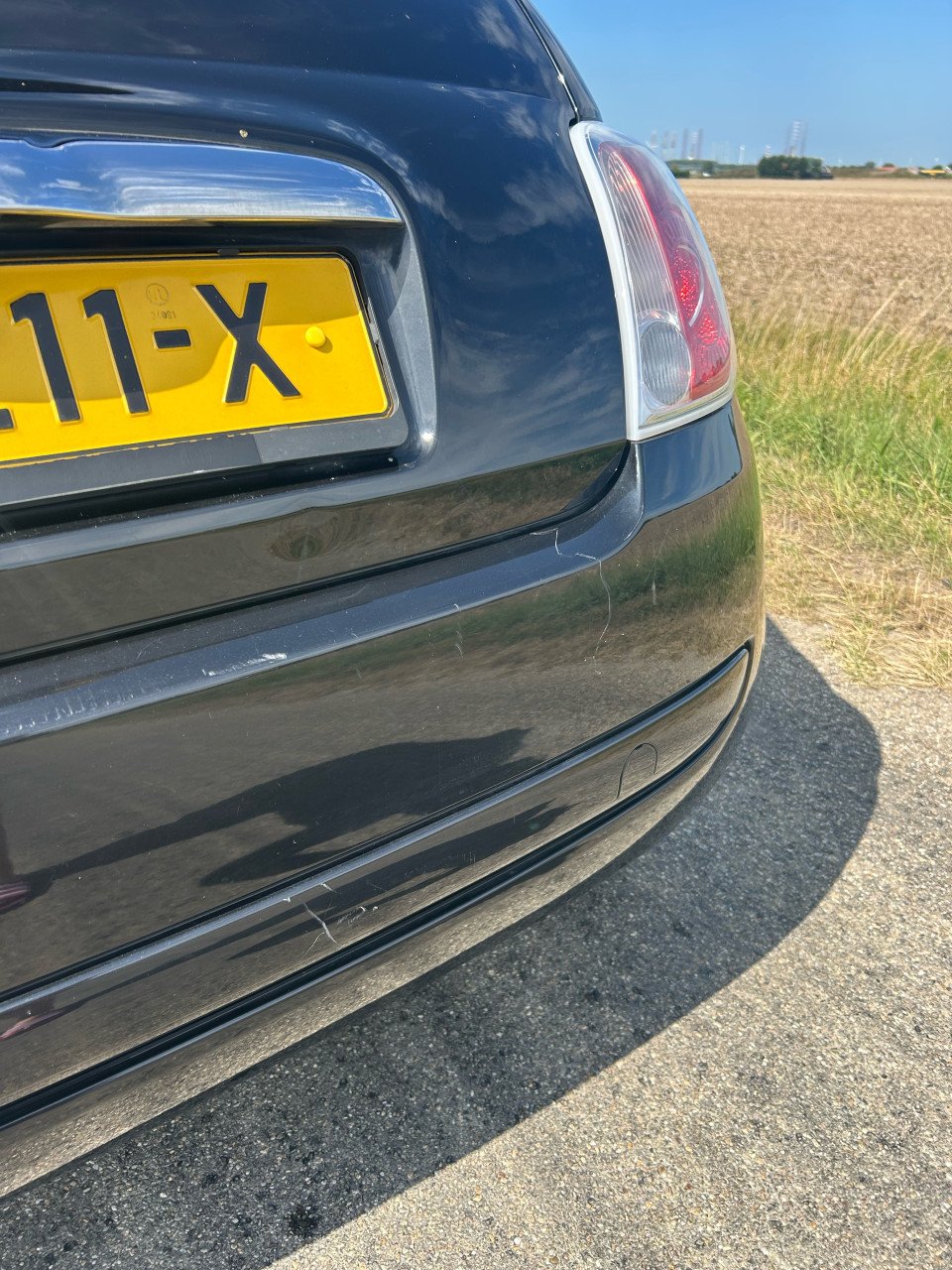 Fiat 500 zwart