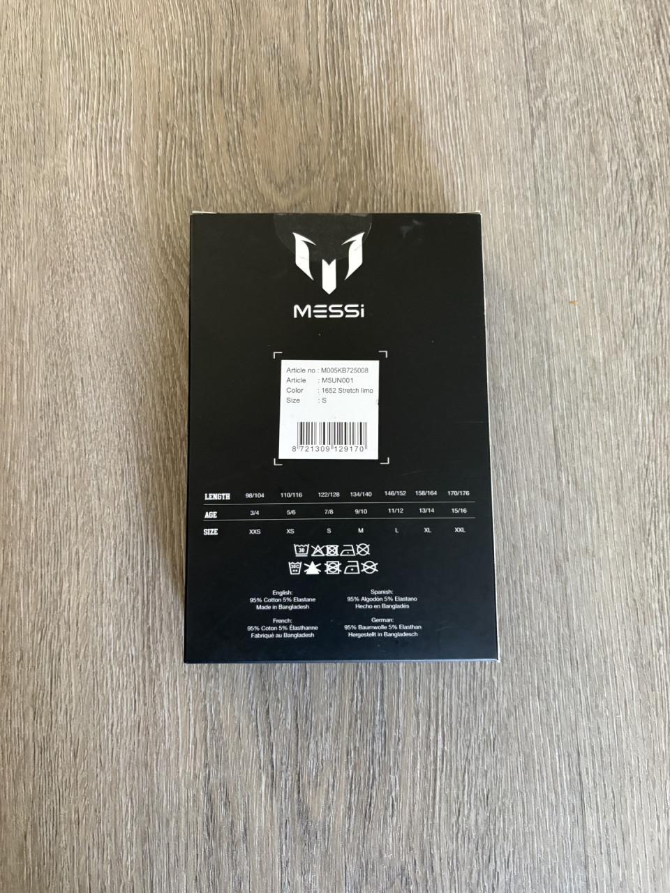Messi Boxershorts maat 122-128.