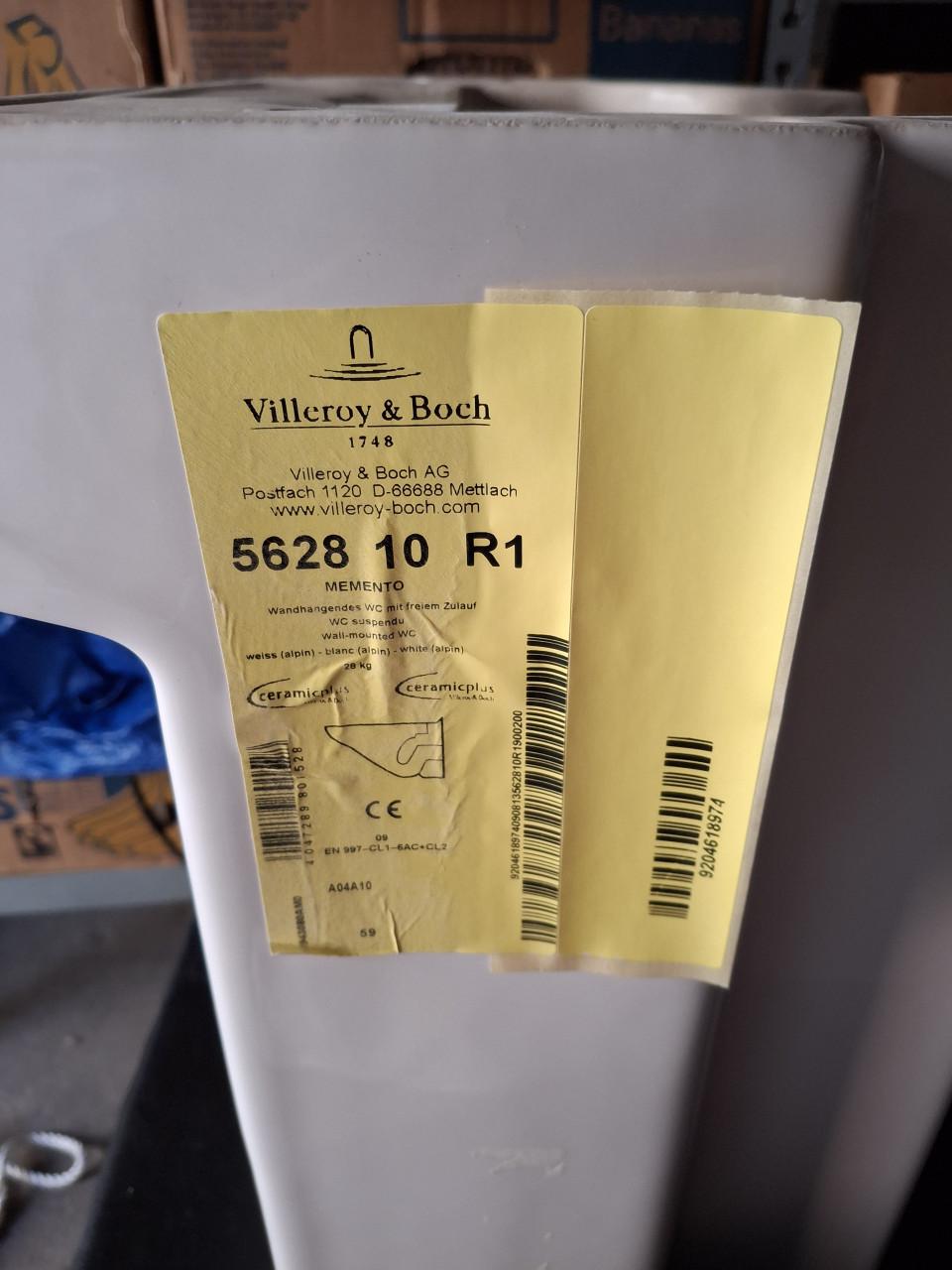 HANGTOILET VILLEROY EN BOCH NIEUW