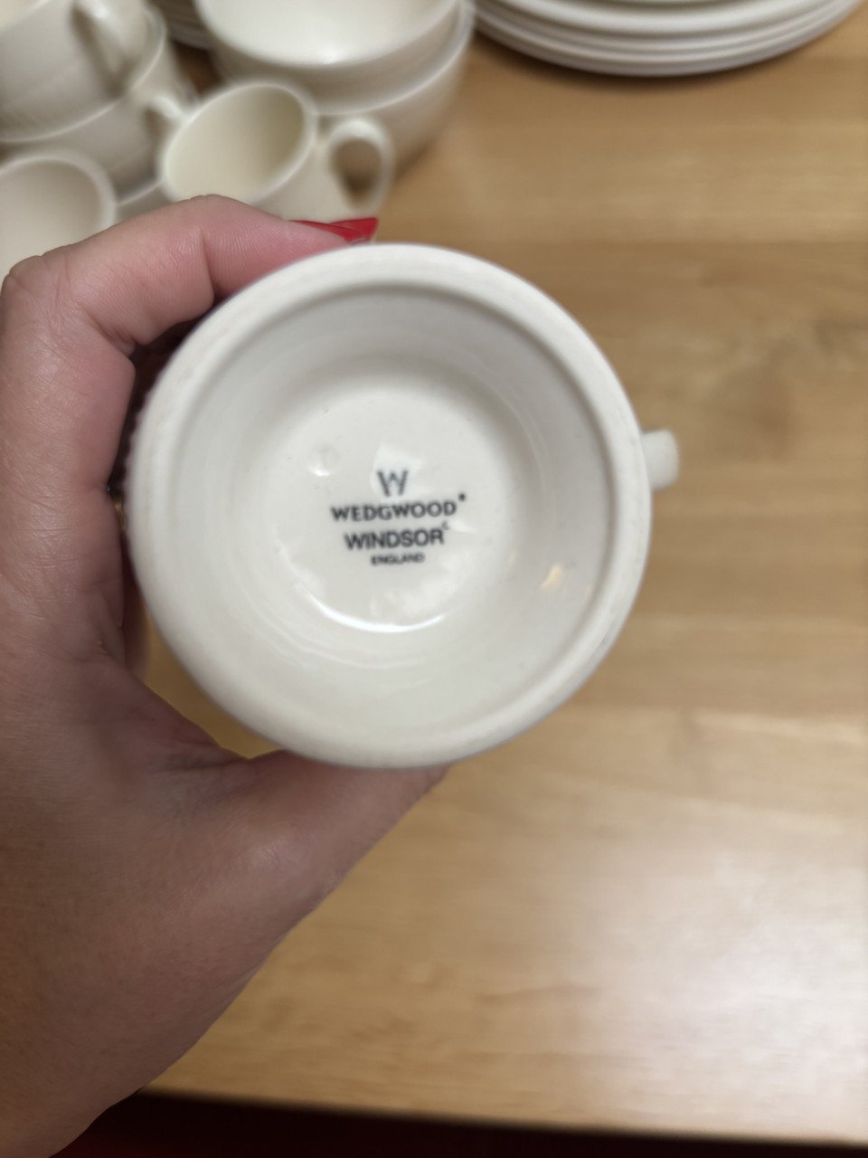 GERESERVEERD- Wedgwood Windsor servies