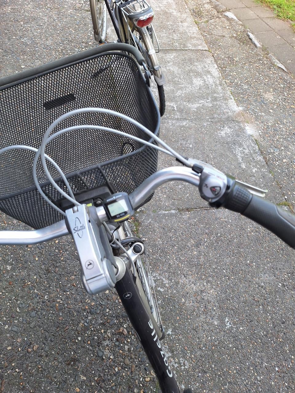 Dames en heren fiets