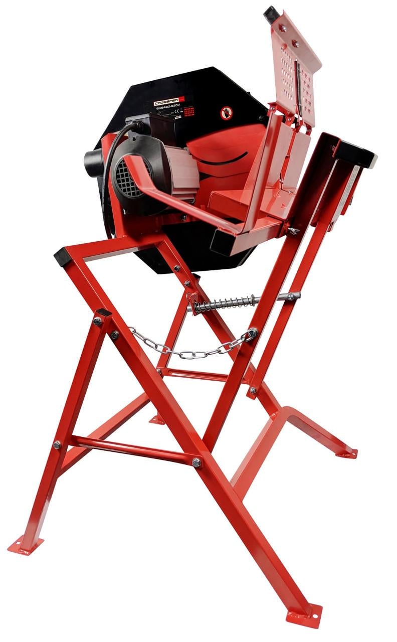 Houtzaag, afkortzaag, brandhoutzaag, cirkelzaag BKS-400 / 230Volt