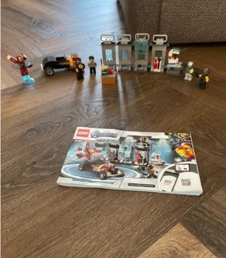 Marvel lego: Iron man wapenkamer 76167