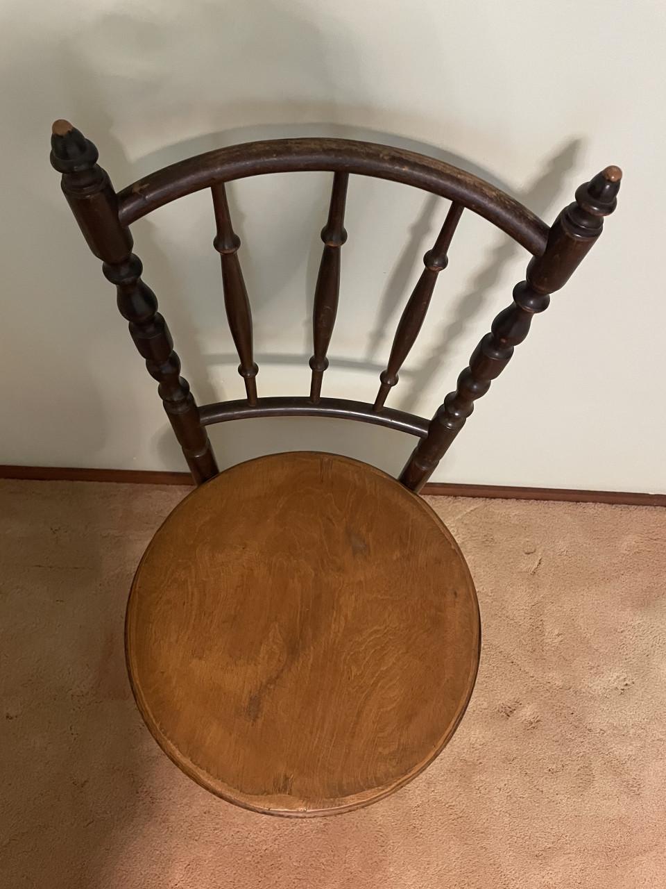 Thonet Weense bistro stoeltjes, vintage, 2 stuks