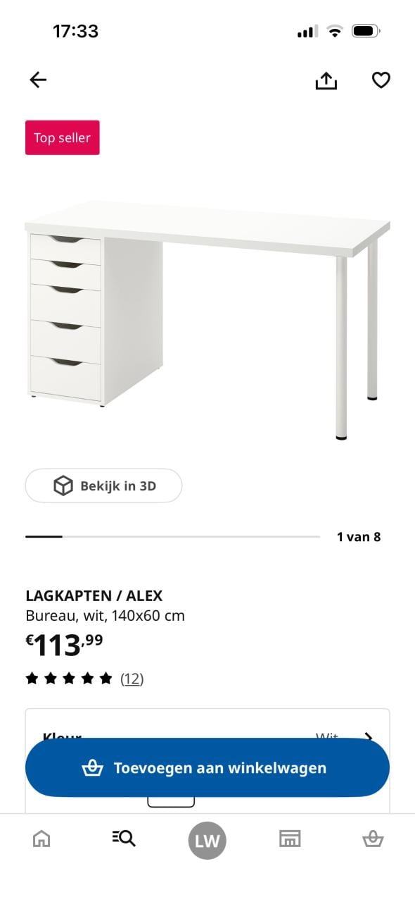 Bureau IKEA