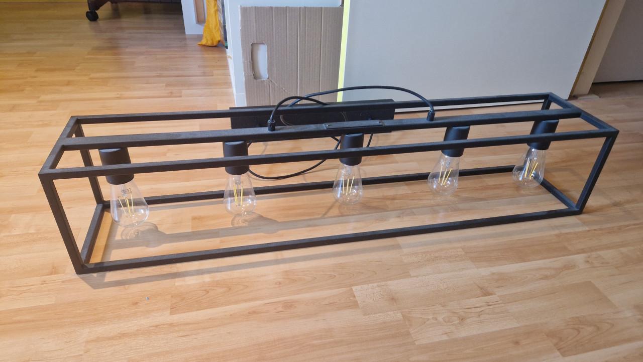 Eglo Eldrick Hanglamp met 5 Dimbare Philips LED Lampen