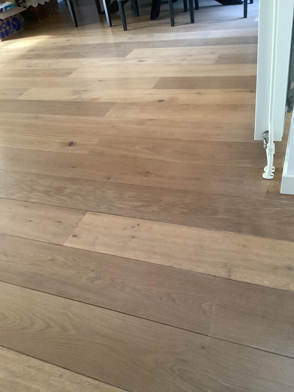 Eikenhouten bruynzeel Parketvloer 34m2