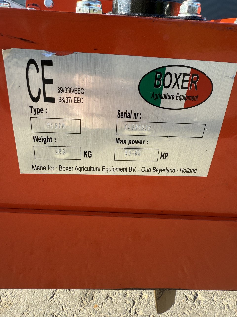 Rotoreg Boxer PI 210