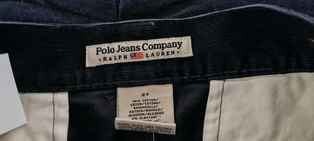 RALPH LAUREN PJC: Nieuw plooirokje blauw rib maat 27