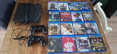Playstation 4 compleet met controller en 16 spellen