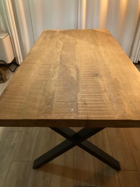 Mangohouten Eettafel Rechthoek