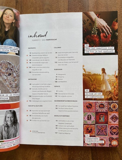 Happinez magazine | nummer 5 - 2022 & zomerboek