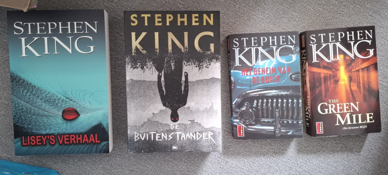 Diverse Stephen King in uitstekende staat