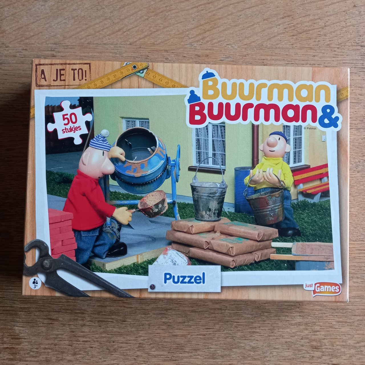 2 Puzzels 50 stukjes Cars/Buurman en buurman