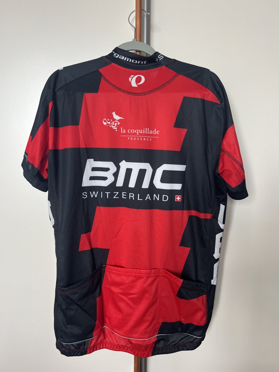 Pearl Izumi BMC heren fietsshirt korte mouw maat XL