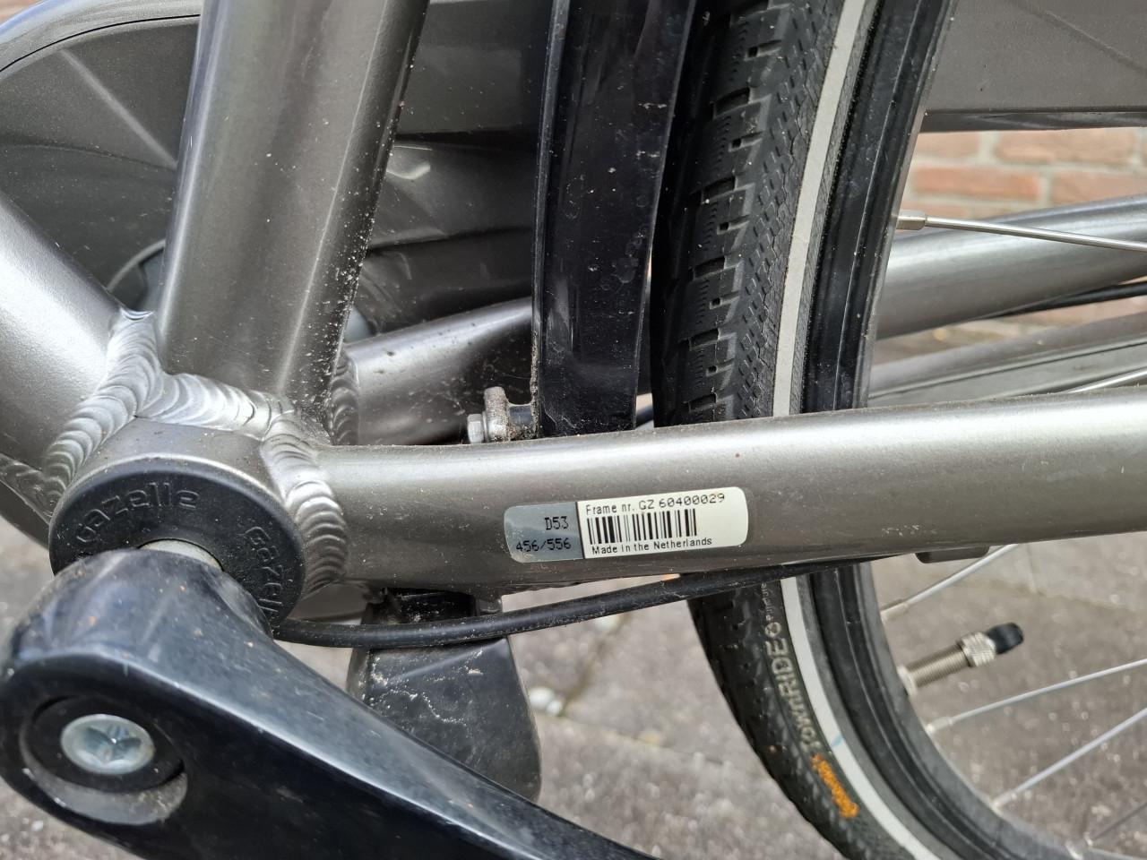 TE KOOP Gazelle Paris Damesfiets (Frame 53)