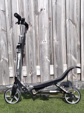 Space Scooter Zwart - Verstelbaar Stuur - Gebruikt