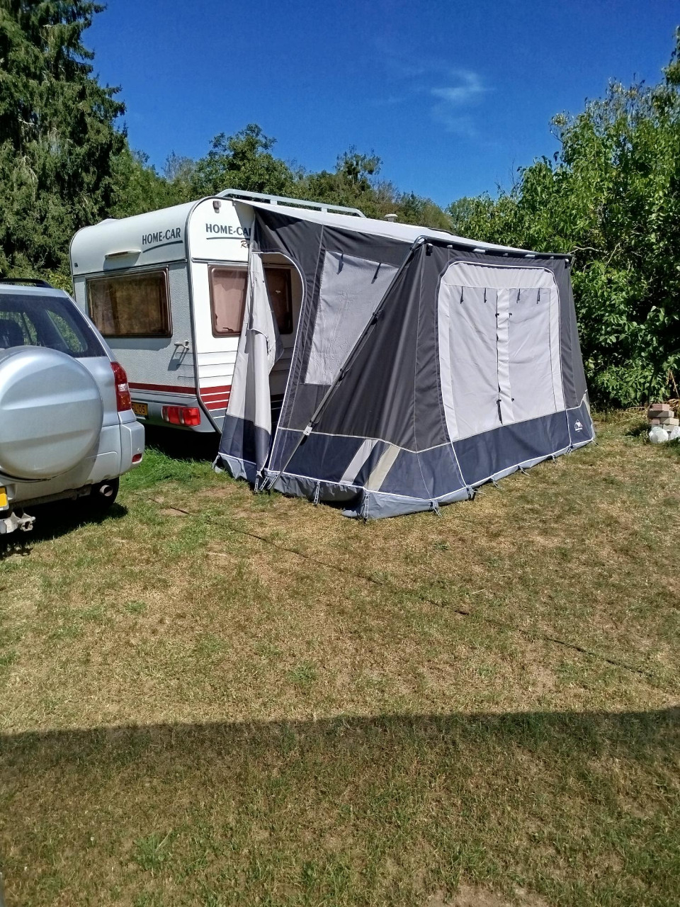 Voortent caravan