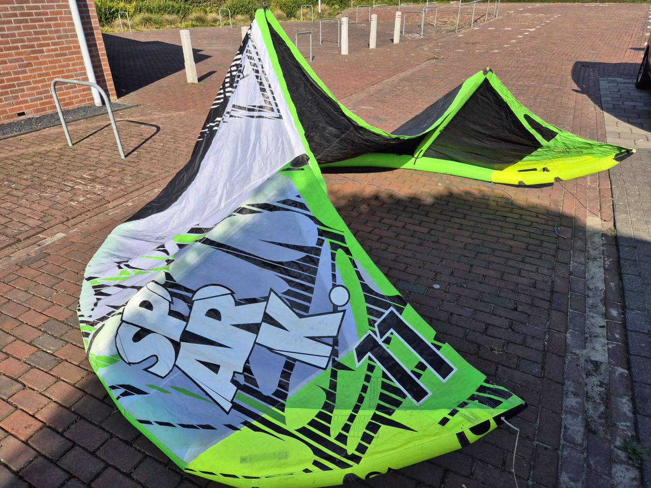 Kite set GA 7/9/11 m2 + bar + pomp