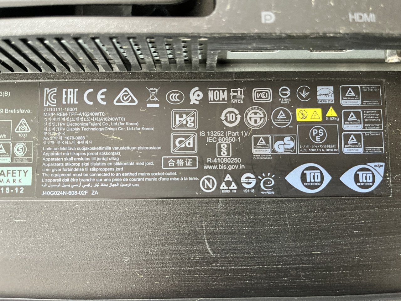 Lenovo Thinkvision (2x) + docking station + monitorarm 2V