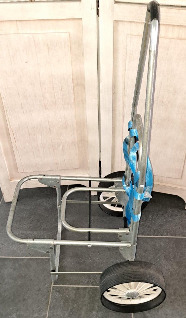 Luxe, inklapbare en stevige trolley-transporteer je strand(vis)spullen snel