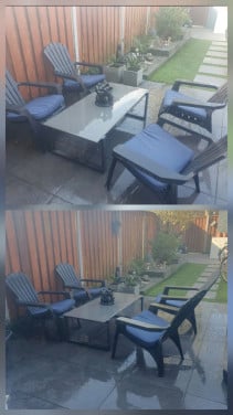 Te koop trendy tuinset | bezorgen mogelijk.