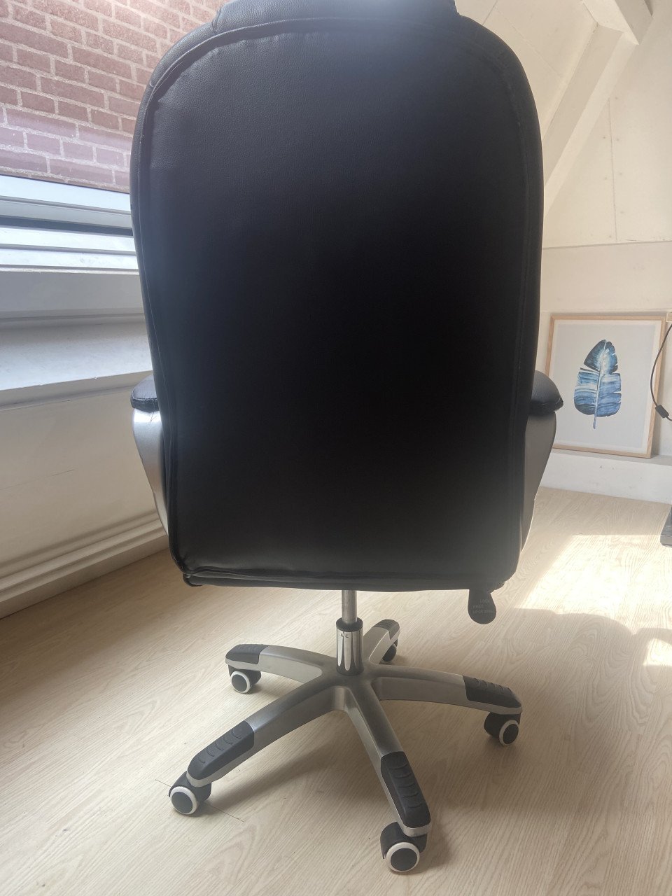 Bureaustoel gamestoel leder