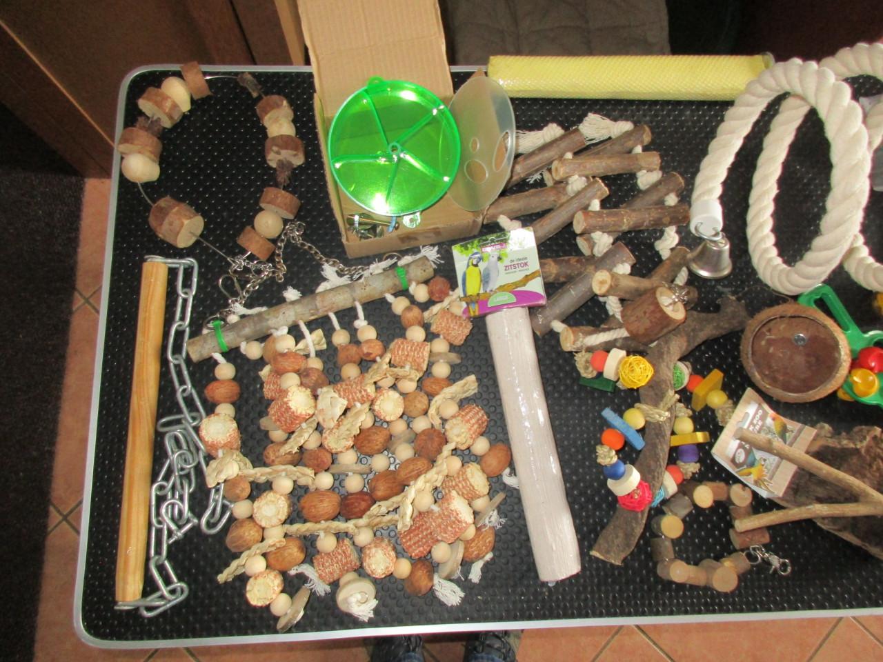 Papagaaien benodigdheden