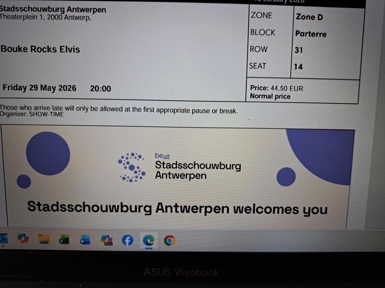 Koopje, Bouke Rocks Elvis Antwerpen 29 mei 2026