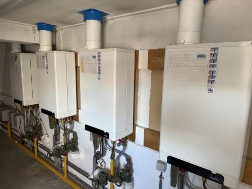 4x Intergas CV-ketel