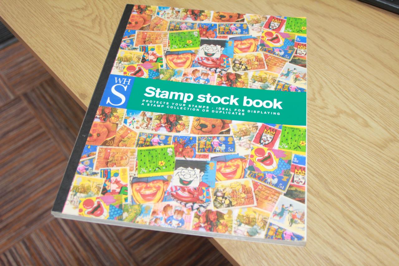 Stockboek met 8 blz
