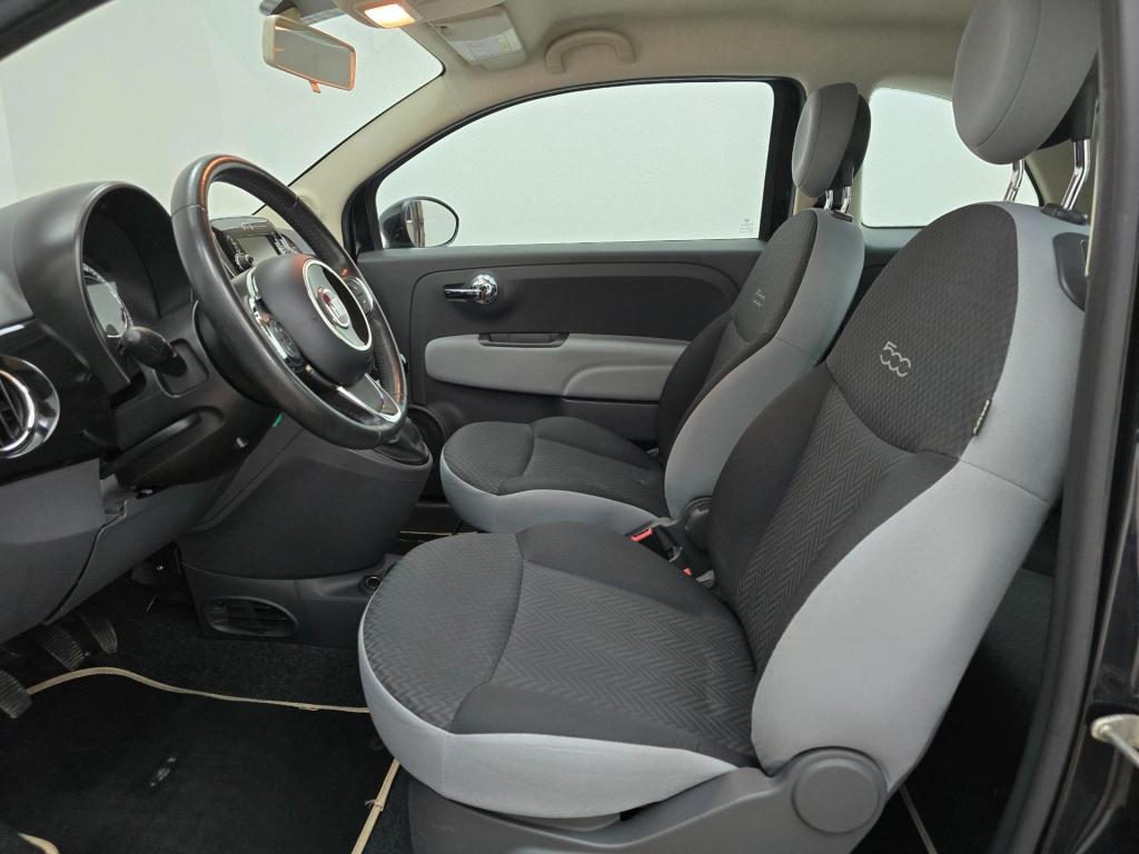 Fiat 500 occasion 0.9 twinair turbo popstar | zwart | tweedehands fiat 500 