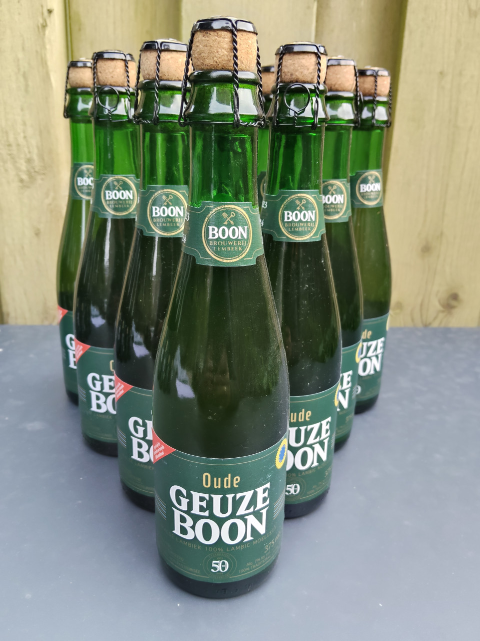 10 flessen Boon oude geuze