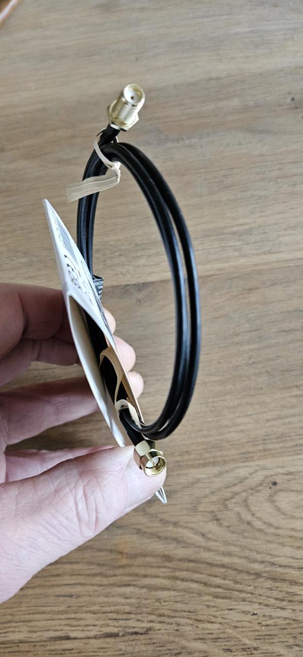 SMA verlengkabeltje 1 meter.
