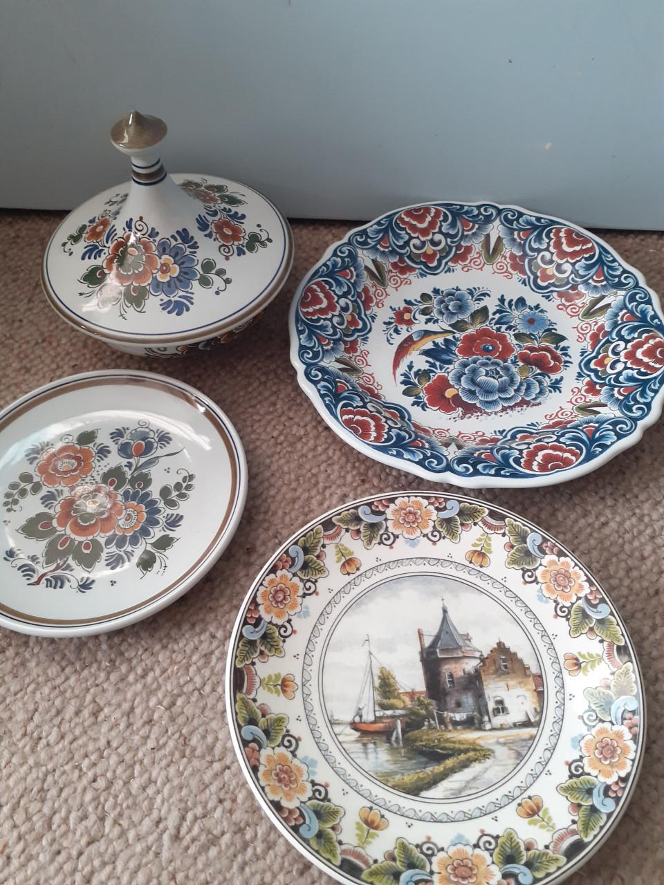 Delfts chroom kaststel en meer