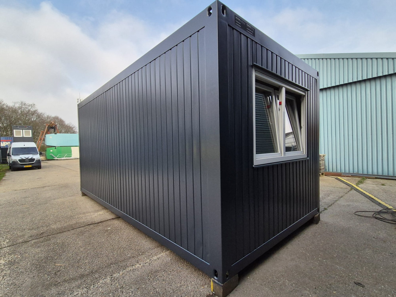 Kantoorunit / bouwkeet / schaftkeet / woonunit 6x3m