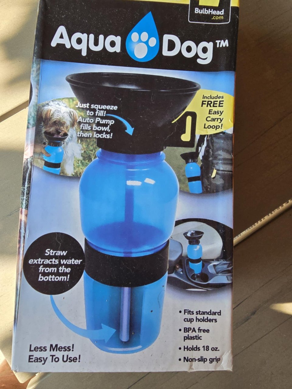 Waterfles honden Aqua Dog