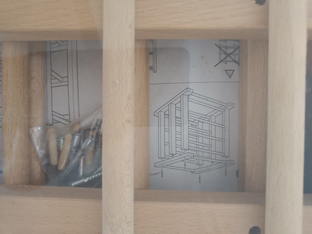 Ikea hutten wijnrek nieuw in verpakking