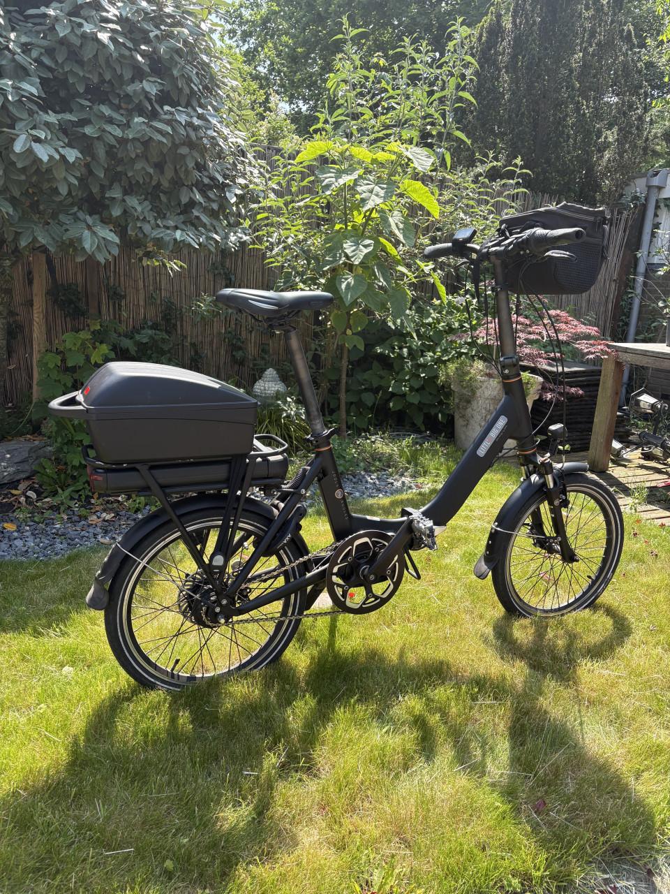 Nette Jools elektrische vouwfiets krachtige middenmotor & 8 versnellingen