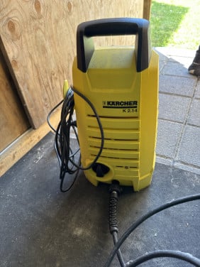 Kärcher hogedruk met toebehoren