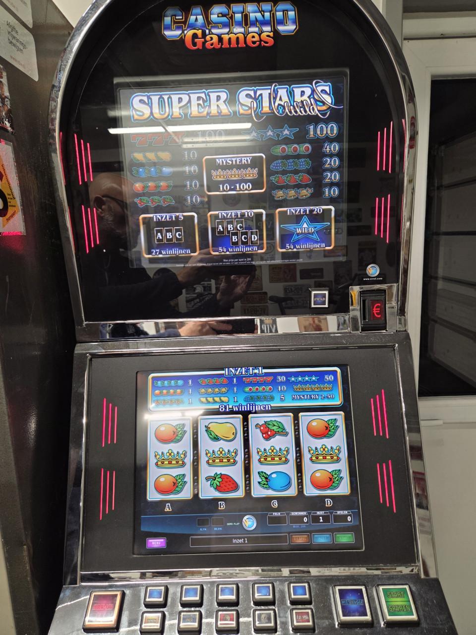 Gokkast Casino Games Errel automaat touchscreen