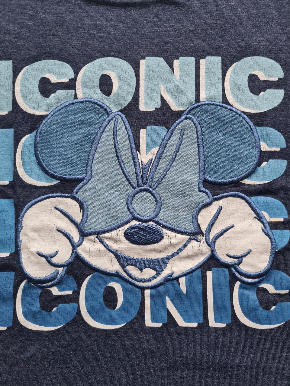 Disney Minnie Mouse donker blauw shirt Mt 122-128